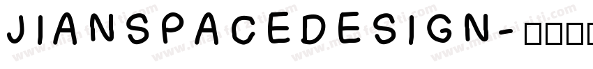 JIAN SPACE DESIGN字体转换